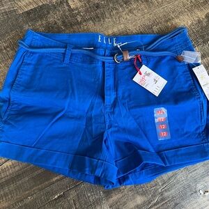 Elle Women's Vibrant Blue Bermudas
